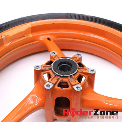 2008 2009 SUZUKI GSXR600 GSXR750 WHEEL SET FRONT & REAR RIM MICHELIN TRACK TIRES