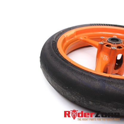 2008 2009 SUZUKI GSXR600 GSXR750 WHEEL SET FRONT & REAR RIM MICHELIN TRACK TIRES
