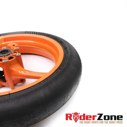 2008 2009 SUZUKI GSXR600 GSXR750 WHEEL SET FRONT & REAR RIM MICHELIN TRACK TIRES