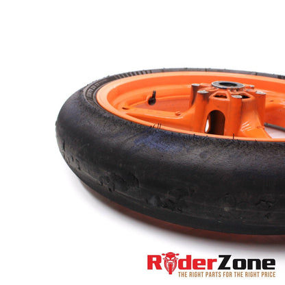 2008 2009 SUZUKI GSXR600 GSXR750 WHEEL SET FRONT & REAR RIM MICHELIN TRACK TIRES