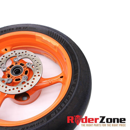 2008 2009 SUZUKI GSXR600 GSXR750 WHEEL SET FRONT & REAR RIM MICHELIN TRACK TIRES