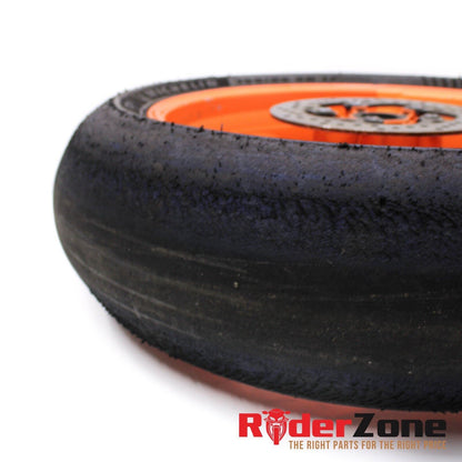2008 2009 SUZUKI GSXR600 GSXR750 WHEEL SET FRONT & REAR RIM MICHELIN TRACK TIRES