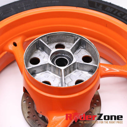 2008 2009 SUZUKI GSXR600 GSXR750 WHEEL SET FRONT & REAR RIM MICHELIN TRACK TIRES