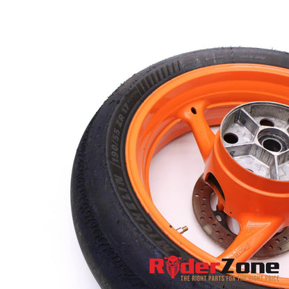 2008 2009 SUZUKI GSXR600 GSXR750 WHEEL SET FRONT & REAR RIM MICHELIN TRACK TIRES