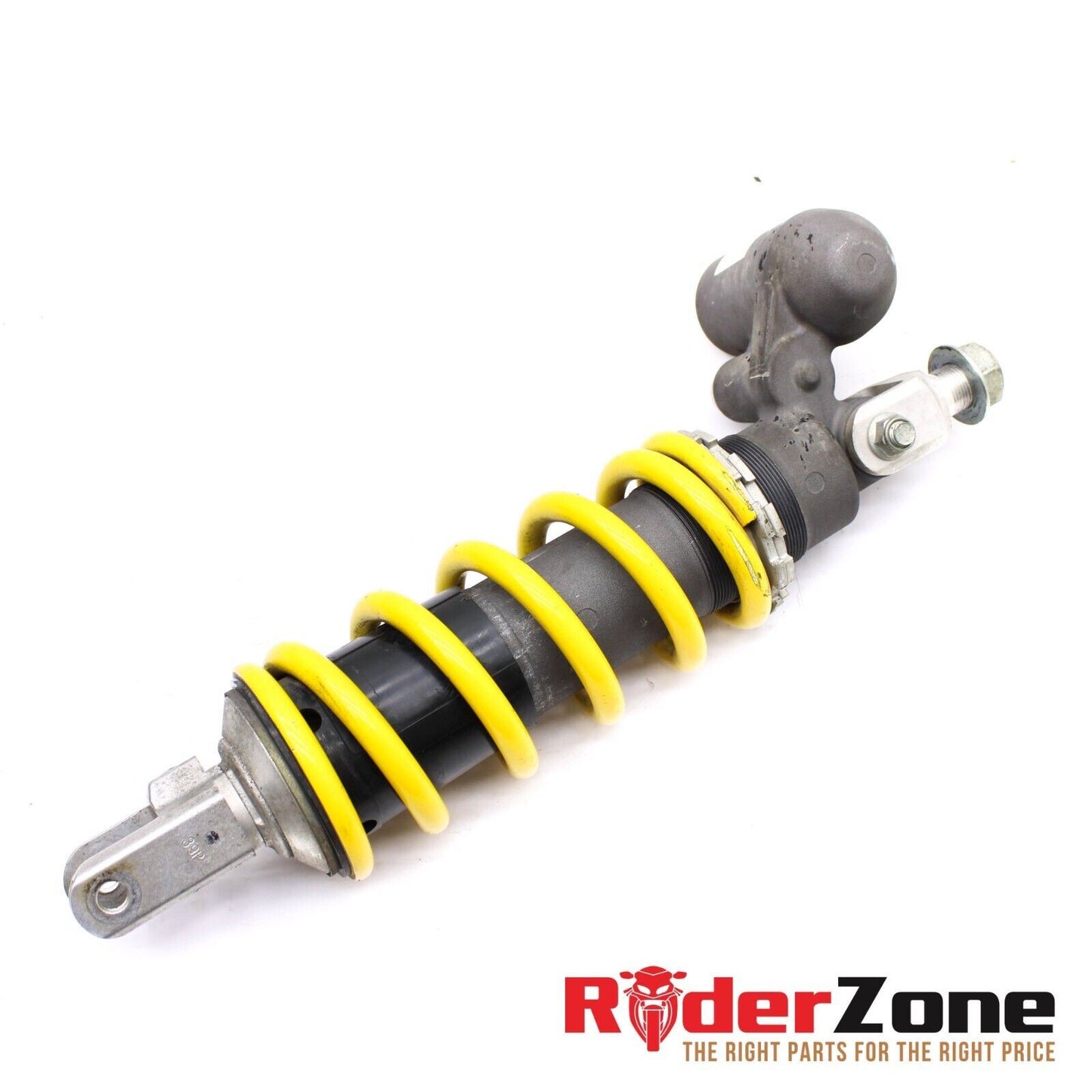 2003 2004 SUZUKI GSXR1000 REAR SHOCK YELLOW SPRING BACK SUSPENSION DAMPNER OEM