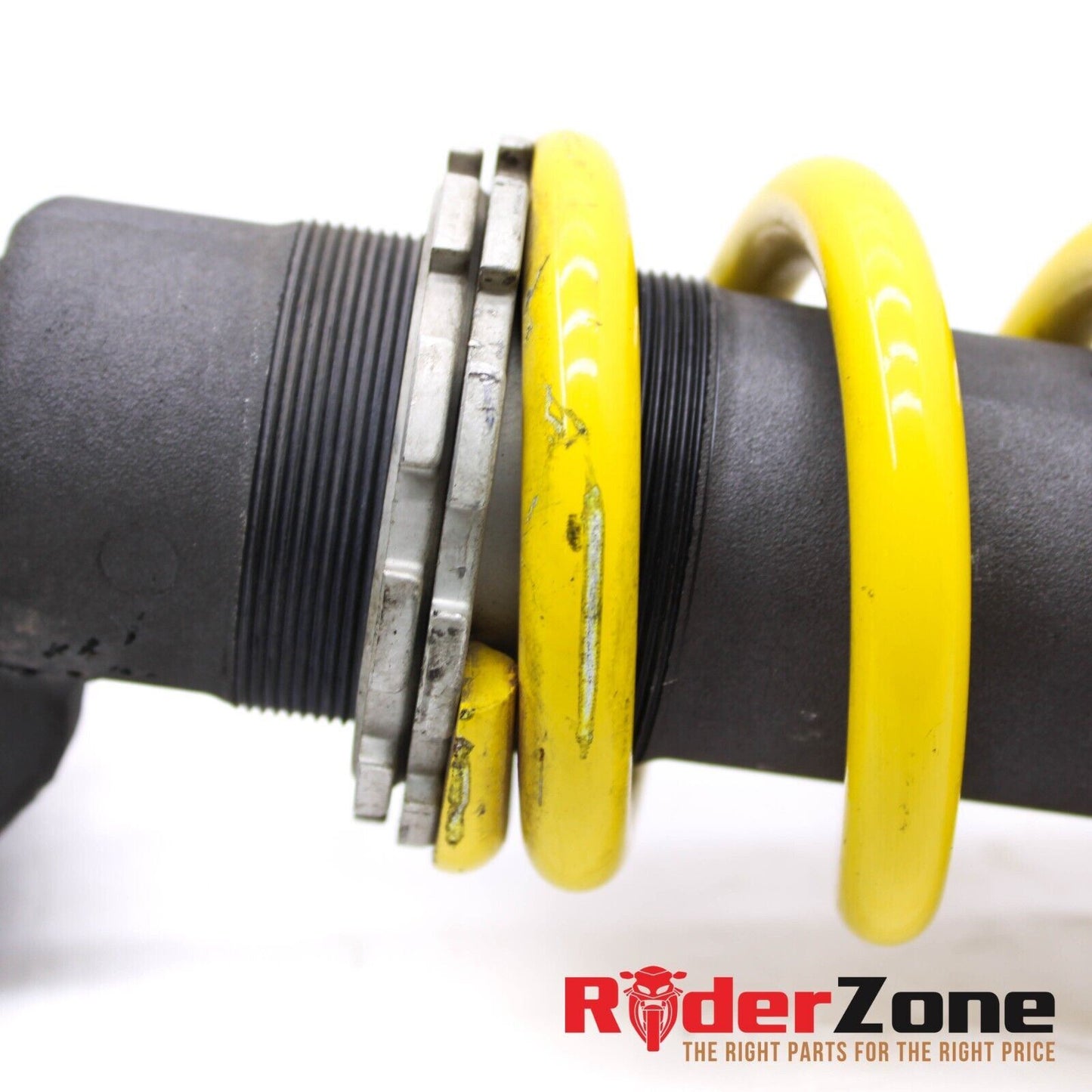 2003 2004 SUZUKI GSXR1000 REAR SHOCK YELLOW SPRING BACK SUSPENSION DAMPNER OEM