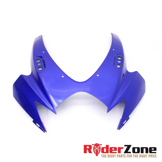 2006 2007 GSXR600 GSXR750 FRONT UPPER NOSE HEADLIGHT FAIRING COWL PLASTIC BLUE