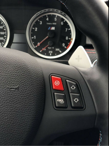 2008-13 BMW E90 E92 E93 M3 M Mode Start Stop Engine Ignition Switch Buttons Caps