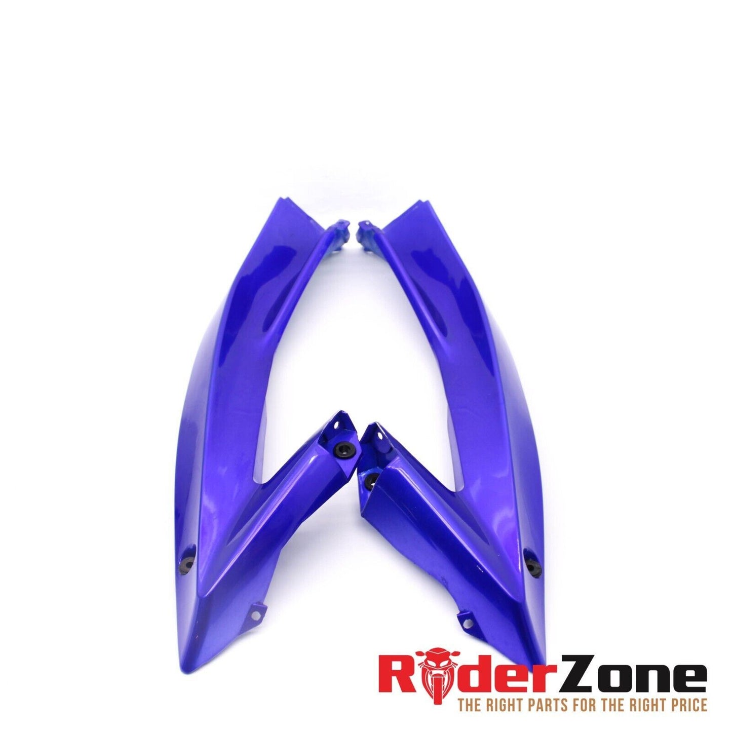 2006 2007 YAMAHA YZF R6 UPPER MID FAIRINGS RIGHT LEFT COVER COWLINGS BLUE STOCK