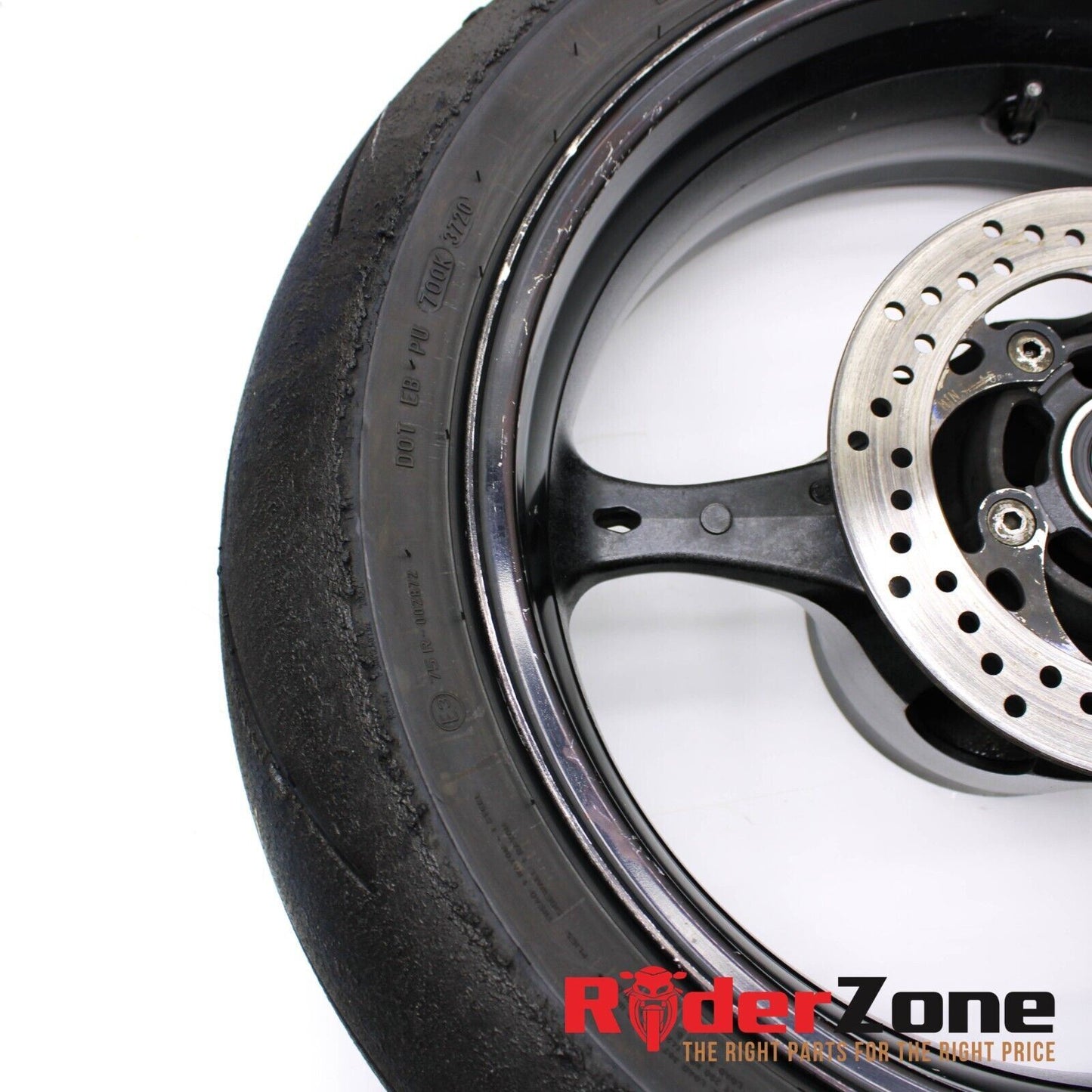 2006 2007 SUZUKI GSXR600 GSXR750 REAR WHEEL BACK RIM BRAKE ROTOR DIABLO TIRE