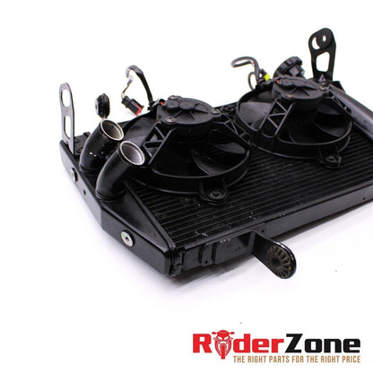 2013 - 2015 DUCATI HYPERMOTARD 821 RADIATOR ENGINE COOLER COOLING RADIATER STOCK