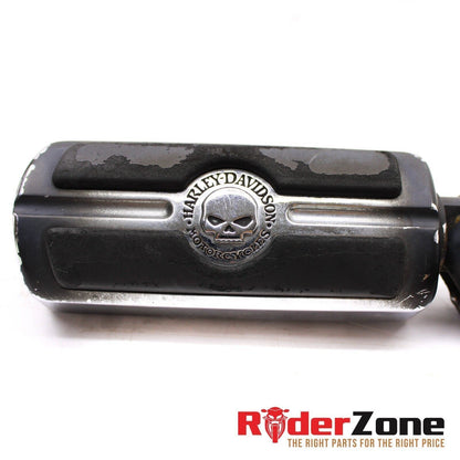 2004 - 2006 HARLEY DAVIDSON SPORTSTER 883 1200 PASSENGER PEGS REAR BACK BLACK