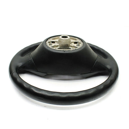 2006 - 2011 BMW E90 E92 E93 STEERING WHEEL LEATHER MULTI MEDIA 3 SPOKE BLACK