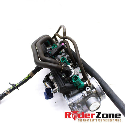 2008 - 2016 HONDA CBR1000RR THROTTLE BODY MAIN FUEL INJECTOR BODY COMPLETE MOTOR