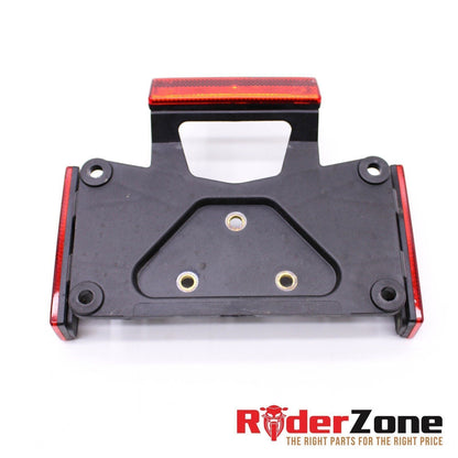 2013 - 2015 DUCATI HYPERMOTARD LICENCE PLATE MOUNT FRAME REAR STOCK REFLECTORS