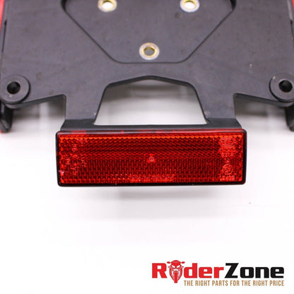 2013 - 2015 DUCATI HYPERMOTARD LICENCE PLATE MOUNT FRAME REAR STOCK REFLECTORS