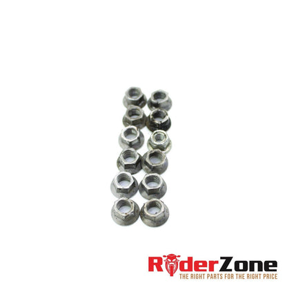 2018 - 2022 DUCATI PANIGALE V4 HEADER NUTS HARDWARE BOLTS STOCK SET COMPLETE