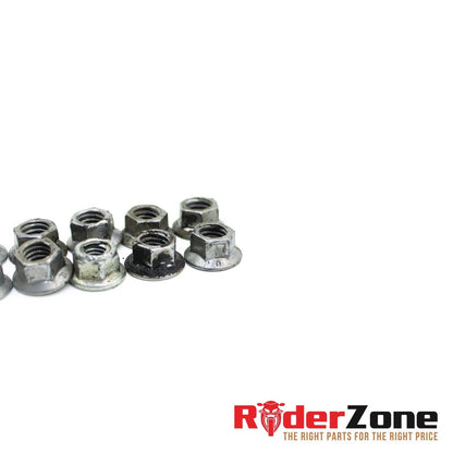 2018 - 2022 DUCATI PANIGALE V4 HEADER NUTS HARDWARE BOLTS STOCK SET COMPLETE