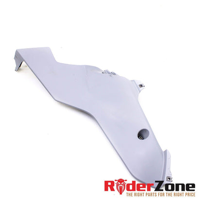 2017 - 2020 YAMAHA YZF R6 RIGHT FAIRING LOWER BOTTOM BELLY SIDE COWL GREY OEM