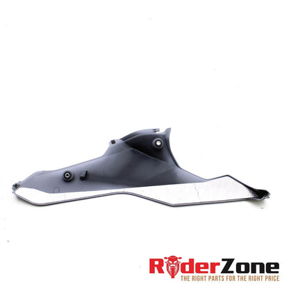 2017 - 2020 YAMAHA YZF R6 RIGHT FAIRING LOWER BOTTOM BELLY SIDE COWL GREY OEM