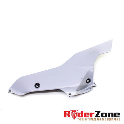 2017 - 2020 YAMAHA YZF R6 RIGHT FAIRING LOWER BOTTOM BELLY SIDE COWL GREY OEM