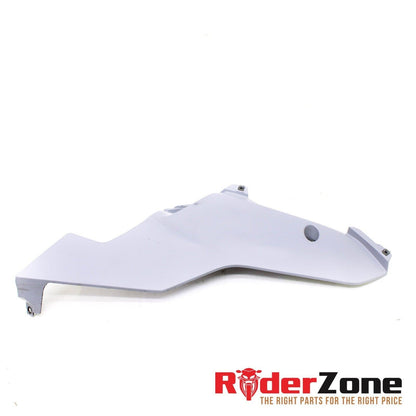 2017 - 2020 YAMAHA YZF R6 RIGHT FAIRING LOWER BOTTOM BELLY SIDE COWL GREY OEM