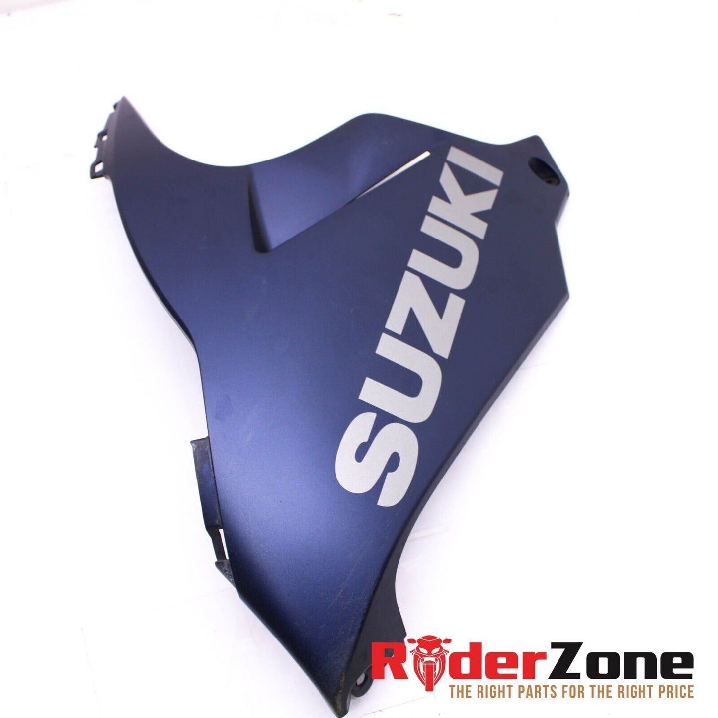 2011 - 2022 GSXR600 GSXR750 LEFT BELLY FAIRING LOWER PANEL SIDE WHITE / BLUE