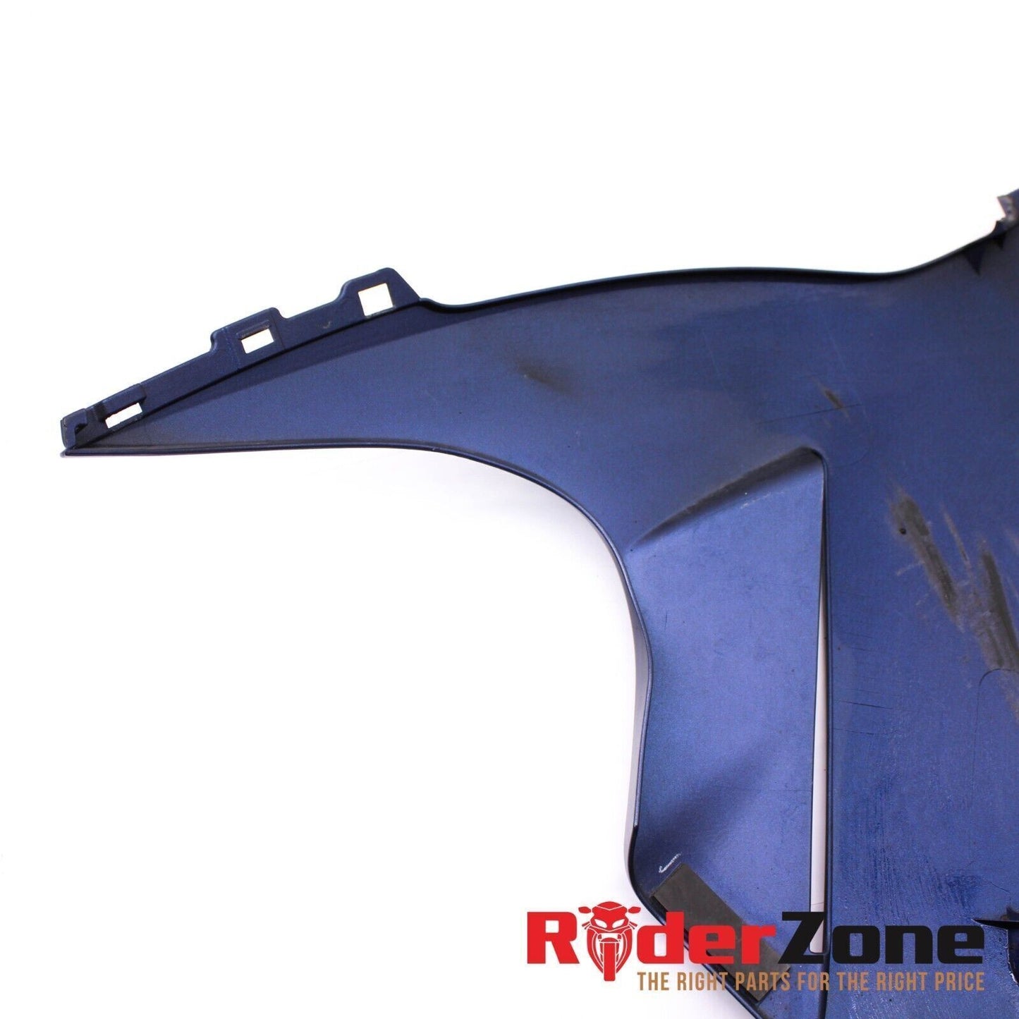 2011 - 2022 GSXR600 GSXR750 LEFT BELLY FAIRING LOWER PANEL SIDE WHITE / BLUE