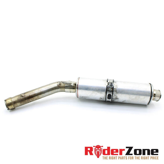 2008 - 2016 YAMAHA YZF R6 MICRON MUFFLER SLIPON EXHAUST  SLIP-ON CAN SILVER