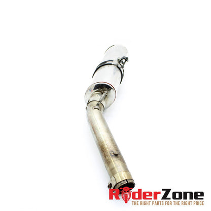2008 - 2016 YAMAHA YZF R6 MICRON MUFFLER SLIPON EXHAUST  SLIP-ON CAN SILVER