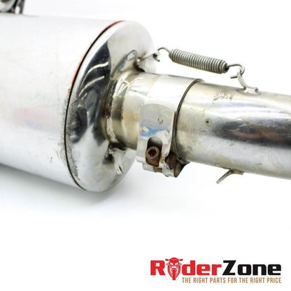 2008 - 2016 YAMAHA YZF R6 MICRON MUFFLER SLIPON EXHAUST  SLIP-ON CAN SILVER