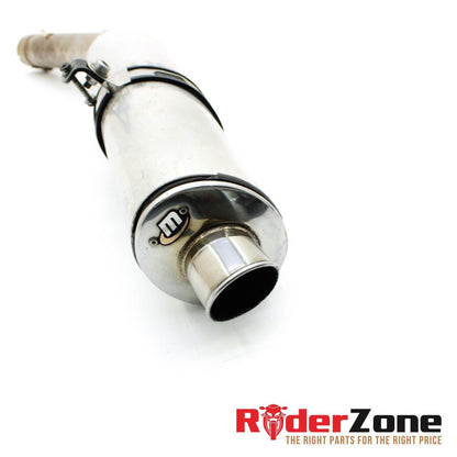 2008 - 2016 YAMAHA YZF R6 MICRON MUFFLER SLIPON EXHAUST  SLIP-ON CAN SILVER