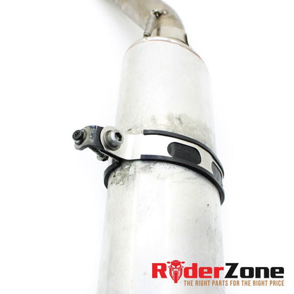 2008 - 2016 YAMAHA YZF R6 MICRON MUFFLER SLIPON EXHAUST  SLIP-ON CAN SILVER