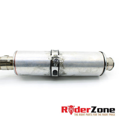 2008 - 2016 YAMAHA YZF R6 MICRON MUFFLER SLIPON EXHAUST  SLIP-ON CAN SILVER