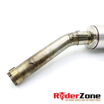 2008 - 2016 YAMAHA YZF R6 MICRON MUFFLER SLIPON EXHAUST  SLIP-ON CAN SILVER