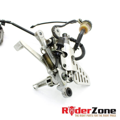 2008 - 2016 YAMAHA R6 RIGHT REARSET BRAKE CALIPER MASTER REAR SET PEG SIDE OEM