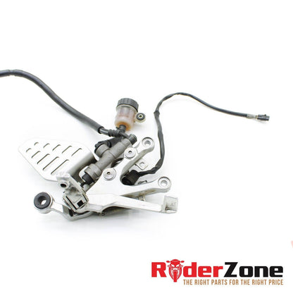 2008 - 2016 YAMAHA R6 RIGHT REARSET BRAKE CALIPER MASTER REAR SET PEG SIDE OEM