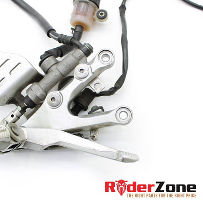 2008 - 2016 YAMAHA R6 RIGHT REARSET BRAKE CALIPER MASTER REAR SET PEG SIDE OEM