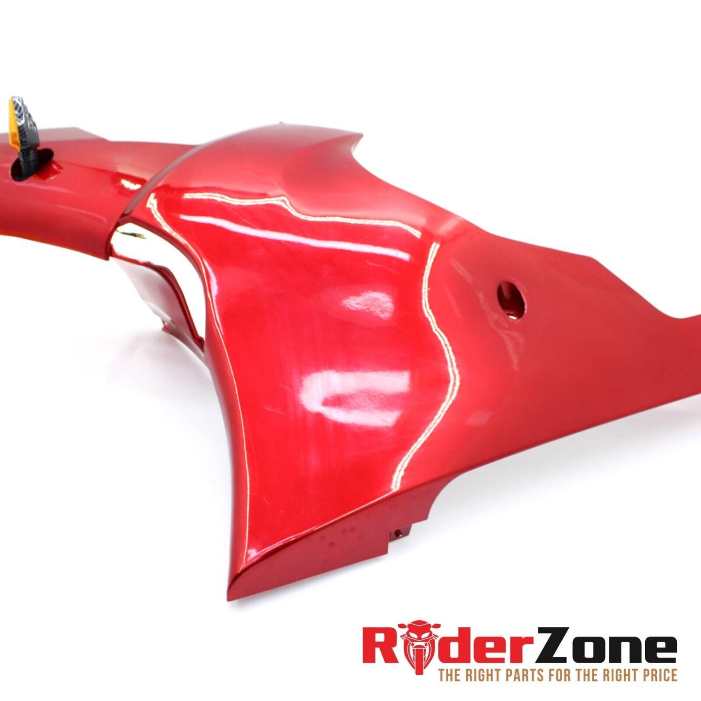 2008 - 2016 YAMAHA YZF R6 LEFT LOWER FAIRING COWLING PLASTIC MID COWL RED STOCK