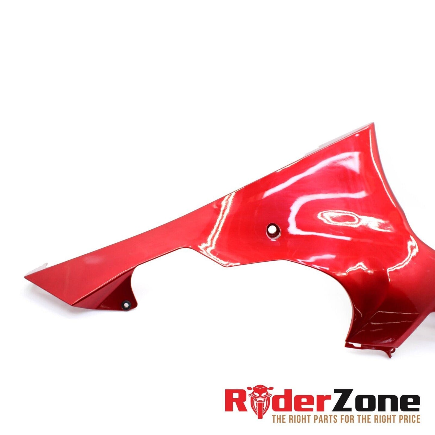 2008 - 2016 YAMAHA YZF R6 LEFT LOWER FAIRING COWLING PLASTIC MID COWL RED STOCK