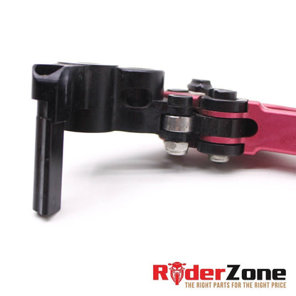 2008 - 2021 SUZUKI GSXR600 GSXR750 CRG BRAKE LEVER FRONT RIGHT PINK STRAIGHT