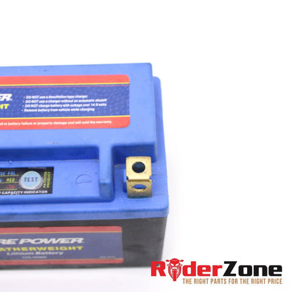 FIRE POWER FEATHERWEIGHT LITHIUM BATTERY 180 CCA HJTZ5S-FPZ-IL 12V/36WH TESTED