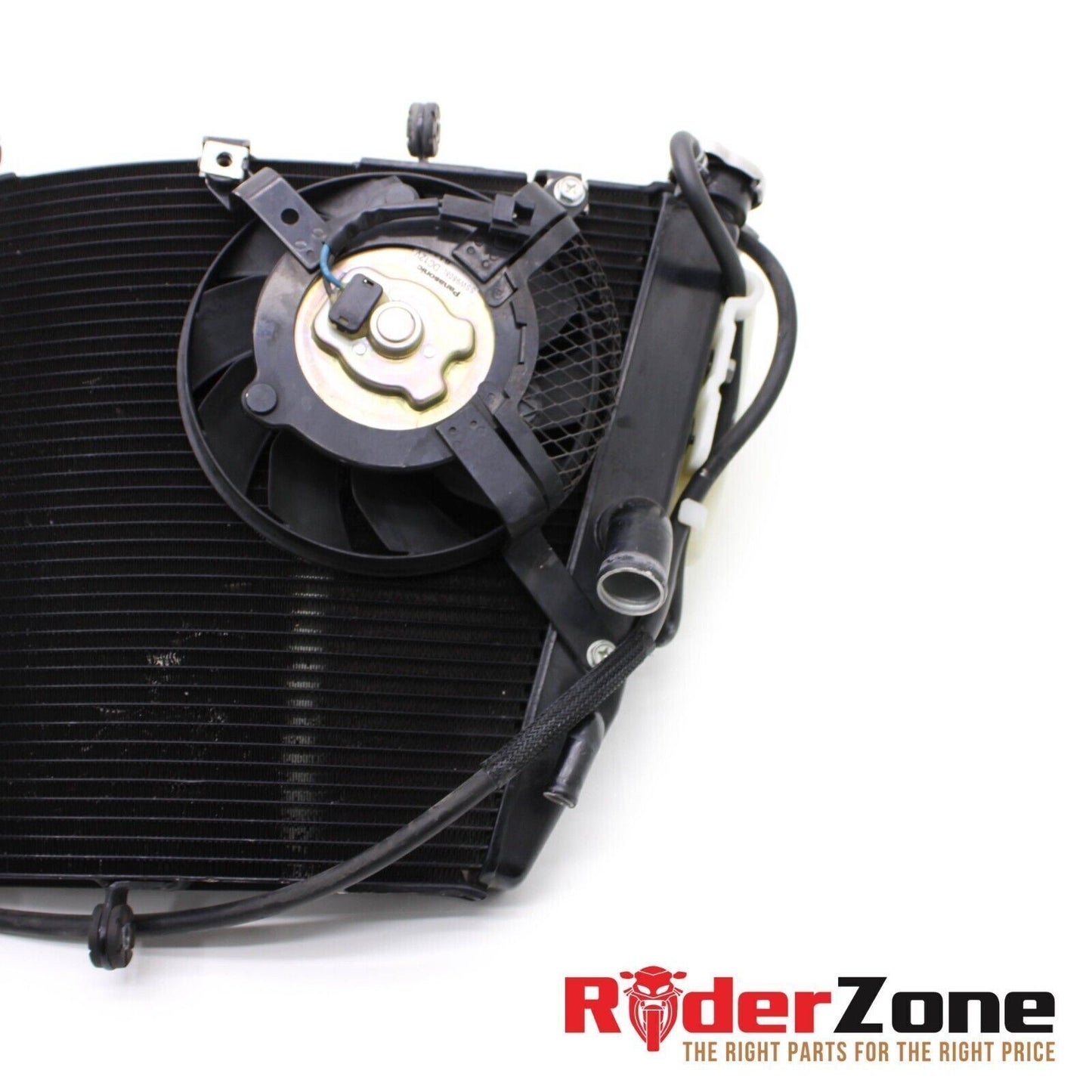 2008 2009 SUZUKI GSXR600 GSXR750 RADIATOR ENGINE COOLING FAN MOTOR OVERFLOW OEM