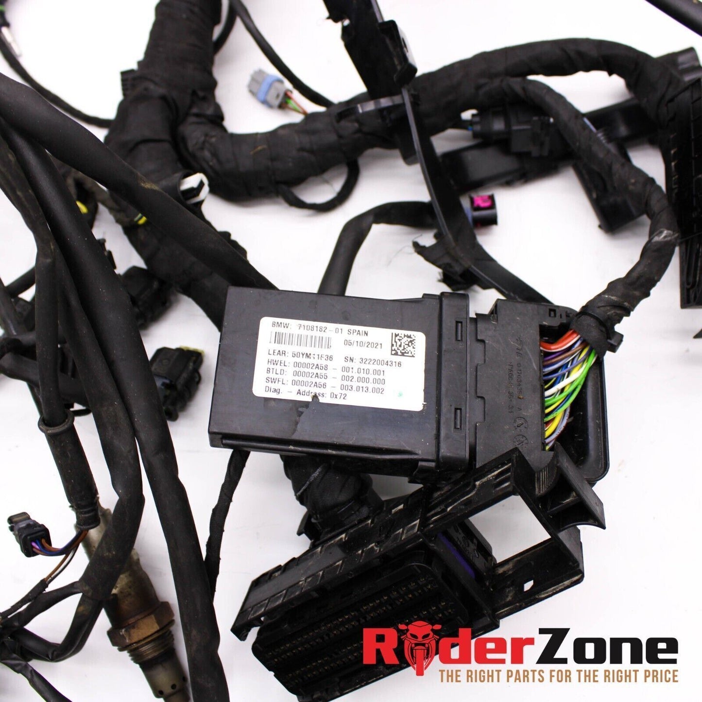 2020 - 2022 BMW S1000RR MAIN HARNESS WIRING WIRE LOOM COMPLETE DAMAGED