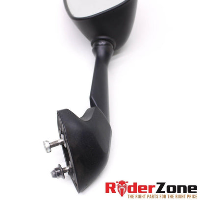 2006 2007 YAMAHA YZF R6 MIRROR SET REAR VIEW LEFT RIGHT PAIR BLACK STRAIGHT