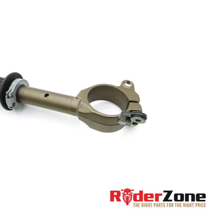 2005 2006 KAWASAKI NINJA ZX6R HANDLEBAR SET CLIP ON PAIR GRIP BARS LEFT RIGHT OE