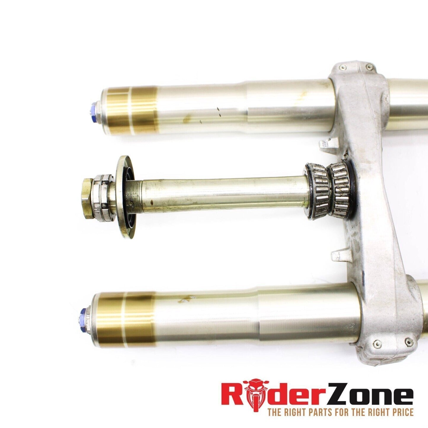 2006 2007 SUZUKI GSXR600 GSXR750 FORKS FRONT SUSPENSION TRIPLE TREE STRAIGHT OEM