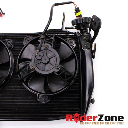 2013 - 2015 DUCATI HYPERMOTARD RADIATOR ENGINE COOLER RADIATER COOLING STOCK 821