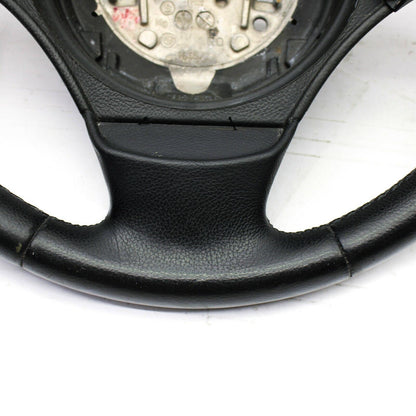 2006 - 2011 BMW E90 STEERING WHEEL LEATHER MULTI MEDIA 3 SPOKE BLACK CONTROLS OE