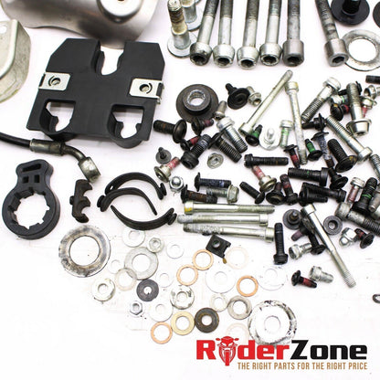 2016 - 2018 DUCATI HYPERMOTARD HARDWARE SET BOLTS NUTS SPRINGS COMPLETE STOCK OE